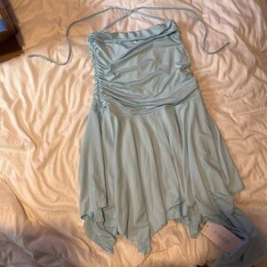 baby blue mini dress